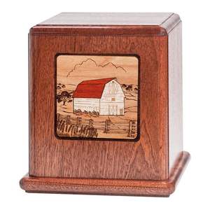 Urna de Cremación para Mascotas Estilo Cabaña de Madera |   Acabado Liso |   Proveedor Mayorista OEM - Product Image 2