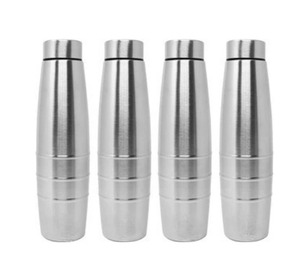 Forme de ventre en acier inoxydable Grade 304 500ml & 1L verres incurvés énorme demande vente bouteilles de performance confortables - Product Image 1