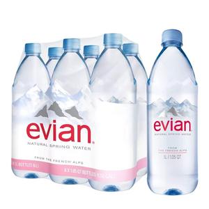 Meilleures ventes 2026 : Eau minérale EVIAN, 24x500 ml, bouteilles PET, fournisseur en gros de l'eau en bouteille Evian - Product Image 1