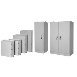 Boîtier électrique extérieur étanche Ip65 Boîtier de distribution d'énergie de contrôle Electr Boîte métallique Caractéristique de protection de surface en acier - Product Image 3