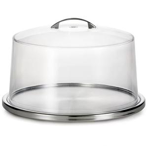 Authentique support à gâteau en fer forgé à trois niveaux avec plaques de métal en gros - Product Image 4