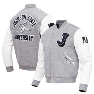 MOVA TEXTILES Cheap Rate Men Varsity Jacket Transpirable Custom logo Venta caliente Cómodo Top Trend Casual Wear Varsity Jacket - Product Image 2