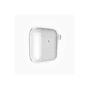 Étui pour écouteurs Netzy Allstar Airbag 32, transparent en TPU avec paillettes brillantes, protection antichoc pour AirPods et écouteurs - Product Image 1