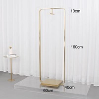 Haute Qualité Vêtements Magasins Boutique Vêtement Stand En Acier Inoxydable Acrylique Présentoir Suspendu Présentoir Grille Rayonnage