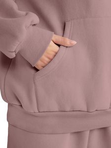 Wholesale Men Winter Hooded Tracksuit <b>Sets</b> Solid Fleece Anti-Bacterial Custom <b>Plus</b> <b>Size</b> Polyester/Cotton Breathable High Quality - Product Image 2