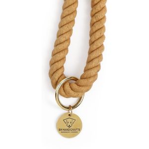 Correa de Perro de Cuerda de Algodón Hecha a Mano de Primera Calidad, Diseño Caramelo, Trenzada Mediana, Correa de Entrenamiento para Mascotas con Muestra Gratis - Product Image 3