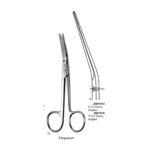 กรรไกรผ่าตัดแบบแมนนวล Rochester-Ferguson ผลิตจากเหล็กกล้าไร้สนิมสำหรับการผ่าตัดที่มีความแม่นยำ ได้รับการรับรองมาตรฐาน CE ระดับ Class I รับประกัน 1 ปี - Product Image 2
