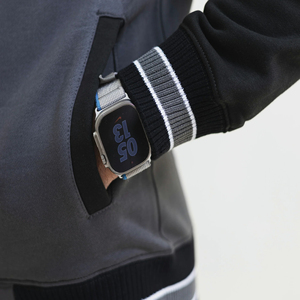 Chaqueta de Béisbol de Lona de Invierno para Hombre, Bordada Personalizada, Venta al por Mayor, Cuello Alto, Lana, Etiqueta Privada, Diseño Universitario en Blanco - Product Image 5