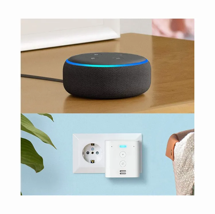 Diskon besar untuk Alexas Echo Dot Speaker pintar generasi 3th harga grosir terjangkau