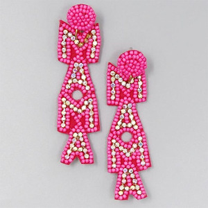Pendientes de fabricación india, joyería con cuentas, precio con descuento - Product Image 4