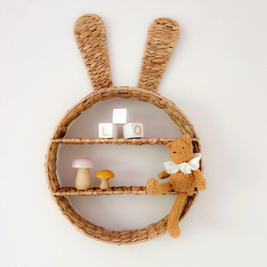 Librería de esquina pequeña, mini estantería de libros de jacinto de agua, estantes en forma de casa de alta calidad para niños - Product Image 1