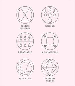 สปอร์ตบราแบบกลับด้านได้สำหรับผู้หญิงสปอร์ตบราสำหรับผู้หญิงใส่โลโก้ได้ตามต้องการ - Product Image 5