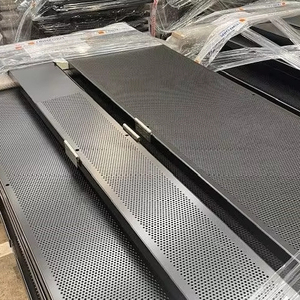 Plaque d'acier d'aluminium décorative de feuille de maille de métal de poinçon d'acier inoxydable pour la fabrication durable de tôle de conception intérieure - Product Image 6