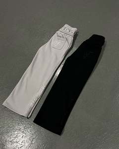 Pantalones de chándal de cintura doble de algodón 100% personalizados multicolor, pantalones largos de gran tamaño de alta calidad, ropa de calle disponible de talla grande OEM - Product Image 5
