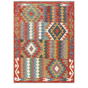 พรมกิลิม ไมมาณา อัฟกานิสถาน ขนาด 166 x 123 ซม. ชุดพรมปูพื้น - Product Image 1