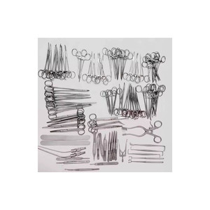 Dentavexcorporation professionnel 82 pièces ensemble d'instruments de chirurgie plastique en acier inoxydable Kit chirurgical médical - Product Image 1