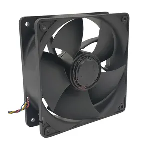 120x120x38 Industrial Axial Fan Motor Cable 4 Pin120mm Fan 7000 rpm Ventilate or Circulate Air for Mining Rig