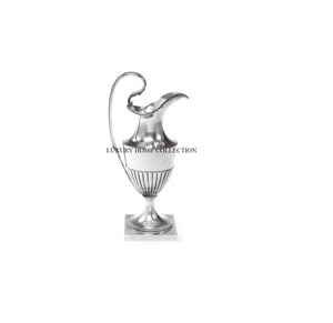 Pichet décoratif fantaisie avec un design en relief floral d'inspiration vintage élégant pour l'esthétique classique de la cuisine à domicile - Product Image 4