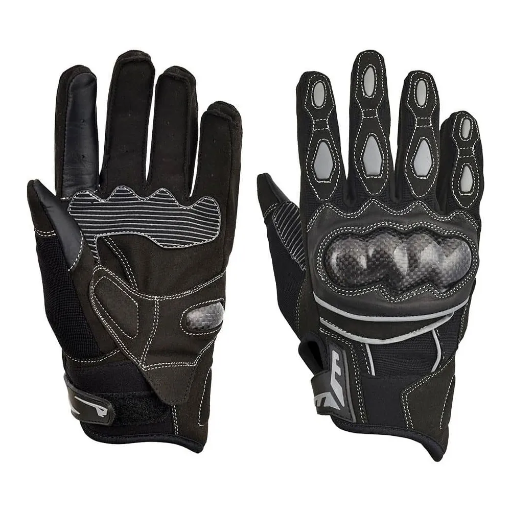 Guanti da moto a prezzi economici antiscivolo protezione completa delle dita guanti in pelle da moto leggeri più venduti OEM personalizzati