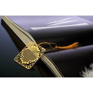 Marcadores promocionales de metal de primera calidad de diseño de mariposa chapada en oro de alta calidad al por mayor, suministro de India - Product Image 3