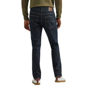 Pantalones vaqueros de pierna cónica de movimiento extremo para hombre, Ajuste Recto de cristal bordado alto, máxima comodidad, Denim ligero medio informal de invierno - Product Image 5