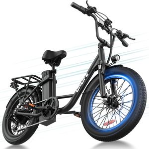 Newly Fat Tire Electric <b>Bike</b> 1000W 48V Removable Battery 80 Mile Range 20MPH 7 Speed Suspension - Product Image 1