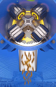 Alimentación de pellets para animales, máquina de producción de alimentos domésticos para granja, alimentación eléctrica trifásica para aves de corral, salida de alimentación para ganado 300-3000 kg/h - Product Image 3