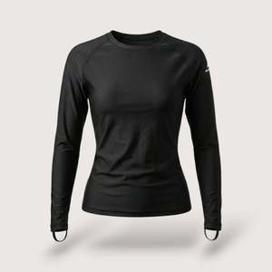 เสื้อว่ายน้ำแขนยาวไลคร่าสำหรับผู้หญิง-สีดำ - Product Image 1