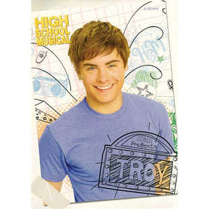 Tarjeta Postal Personalizable de High School Musical, Papel A5 para Negocios, Navidad, Cumpleaños, Impresión Digital - Product Image 1