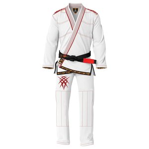 Kimono BJJ ligero de Jiu Jitsu Gi brasileño, uniforme de artes marciales con logotipo personalizado, traje de agarre duradero para competición de entrenamiento - Product Image 3