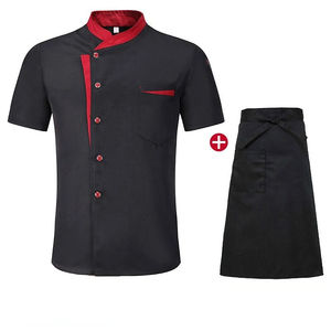 Chaqueta de Chef de manga larga para hombre, uniformes de Hotel suaves y cómodos de alta calidad con decoración de botones, opción de talla grande - Product Image 4