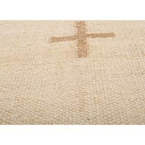 พรมปูพื้นลายเรขาคณิต Nomadic Threads รุ่น Adhm-07 สีงาช้าง ทำจากปอกระเจาและป่าน รูปทรงสี่เหลี่ยมผืนผ้า เหมาะสำหรับห้องโถง ห้องนอน ห้องนั่งเล่น ใช้ตกแต่งบ้าน - Product Image 3