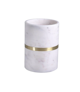 Refroidisseur de vin en marbre seau refroidisseur de vin et de champagne pour les fêtes dîner garder le vin et les boissons au froid peut contenir une bouteille de 550ml nous - Product Image 5