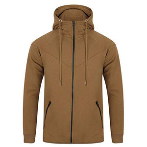 Survêtement homme stretch léger conçu pour un mouvement flexible avec poignets côtelés et veste zippée parfait pour les sorties décontractées - Product Image 2