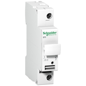 Sezionatore fusibile Acti9 a 1 polo, tipo dritto, 25A per fusibili 10.3x38mm di Schneider Electric - Product Image 1