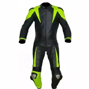 Combinaison en cuir de moto personnalisée fabriquée par des professionnels Combinaison en cuir de moto à prix d'usine - Product Image 5