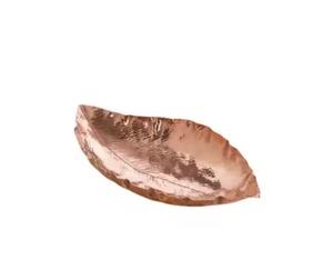 Cuenco de hoja plateada, caramelos de Chocolate, plato para servir frutas, bandeja de hojas decorativa de aluminio y cuencos, decoración de eventos de inauguración de la casa - Product Image 2