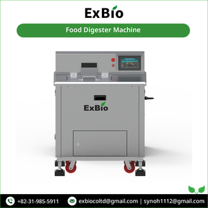 Approvisionnement raisonnable du marché de la machine de compostage de recyclage d'élimination des aliments Exbio capacité de 50kg/jour à un prix abordable - Product Image 4