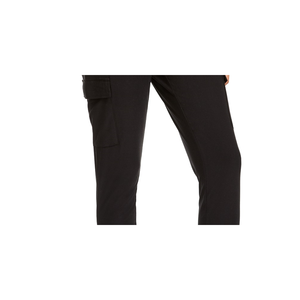 Pantaloni Jogger in Velluto Nero Planet Gold Junior, Taglia Media, Traspiranti, Casual, Cargo, a Gamba Dritta, Vita Media, Effetto Stropicciato - Product Image 3