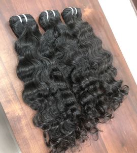 100% cuticle מיושר לא מעובד פרמיה איכות בית מקדש הודי גלם מצוייר יחיד - Product Image 2