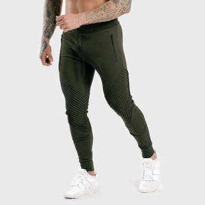 Pantalons de survêtement classiques pour hommes, en nylon/coton, légers, décontractés, pour l'entraînement, la salle de sport, la course à pied, offrant une flexibilité - Product Image 4