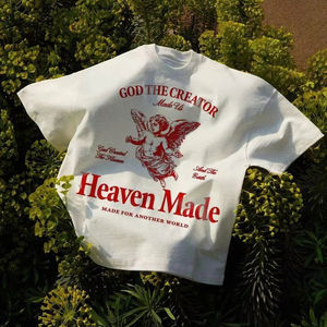 เสื้อยืดผ้าฝ้ายลายกราฟิกพรีเมียม สไตล์สตรีทแวร์ พิมพ์ลายทันสมัย ทรงลำลอง ผ้านุ่ม ใส่ได้ทุกวัน แฟชั่นท็อป ดีไซน์สุดฮิต - Product Image 6