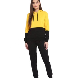 Chándales deportivos cómodos del proveedor directo de fábrica para mujer 100% algodón diseño personalizado Logo nuevo estilo para invierno barato - Product Image 1