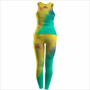Ensembles de yoga pour femmes, tissu extensible respirant et écologique, ensemble 2 pièces, soutien-gorge de sport et leggings pour la salle de sport, la course à pied et la remise en forme - Product Image 2