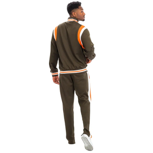 Custom logo Track Suit <b>Slim</b> <b>Fit</b> <b>Jogger</b> Set <b>Mens</b> Sweatsuit Sets Gym Sports Tracksuit - Product Image 6