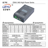 Alimentation à découpage réglable 3000W 12V 24V 48V 60V 220V AC/DC avec partage de courant pour équipement industriel