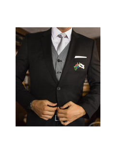 Pin de Solapa Personalizado con Logotipo del Equipo de Cricket de Sudáfrica, de Aleación de Zinc, con Bandera Nacional, Cierre de Mariposa, Souvenir Promocional - Product Image 5