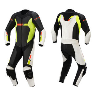 Traje de moto Cordura profesional más vendido de una pieza diseño personalizado y logotipo cómodo traje de carreras de bicicleta de motor - Product Image 4