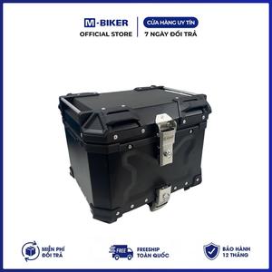 กล่องเก็บสัมภาระท้ายรถมอเตอร์ไซค์ M-Biker 36L รุ่นพรีเมียม ทำจากอะลูมิเนียม กันน้ำ ป้องกันการโจรกรรม ผลิตจากวัสดุ ABS หนัง พลาสติก และโลหะผสม - Product Image 2