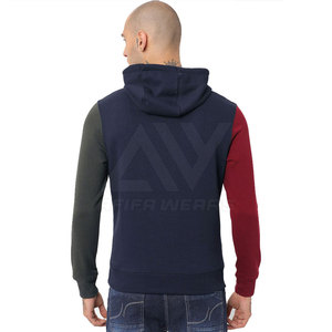 Gran oferta, abrigo de invierno para hombre de gran tamaño con capucha, Jersey térmico informal de algodón 100% de alta calidad, estampado en relieve, nuevo estilo, teñido liso - Product Image 2
